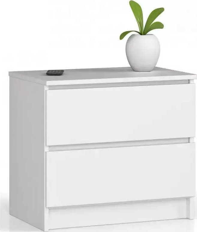 Elior Biała komoda z szufladami - Parin 3X