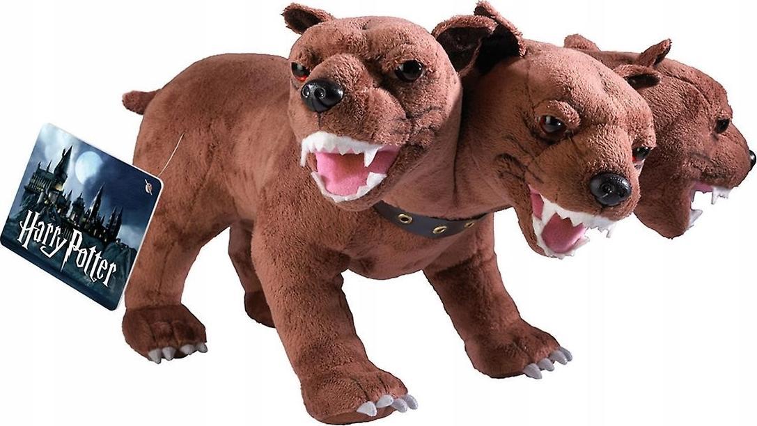 Noble Collection harry potter maskotka fluffy trzygłowy pies duży