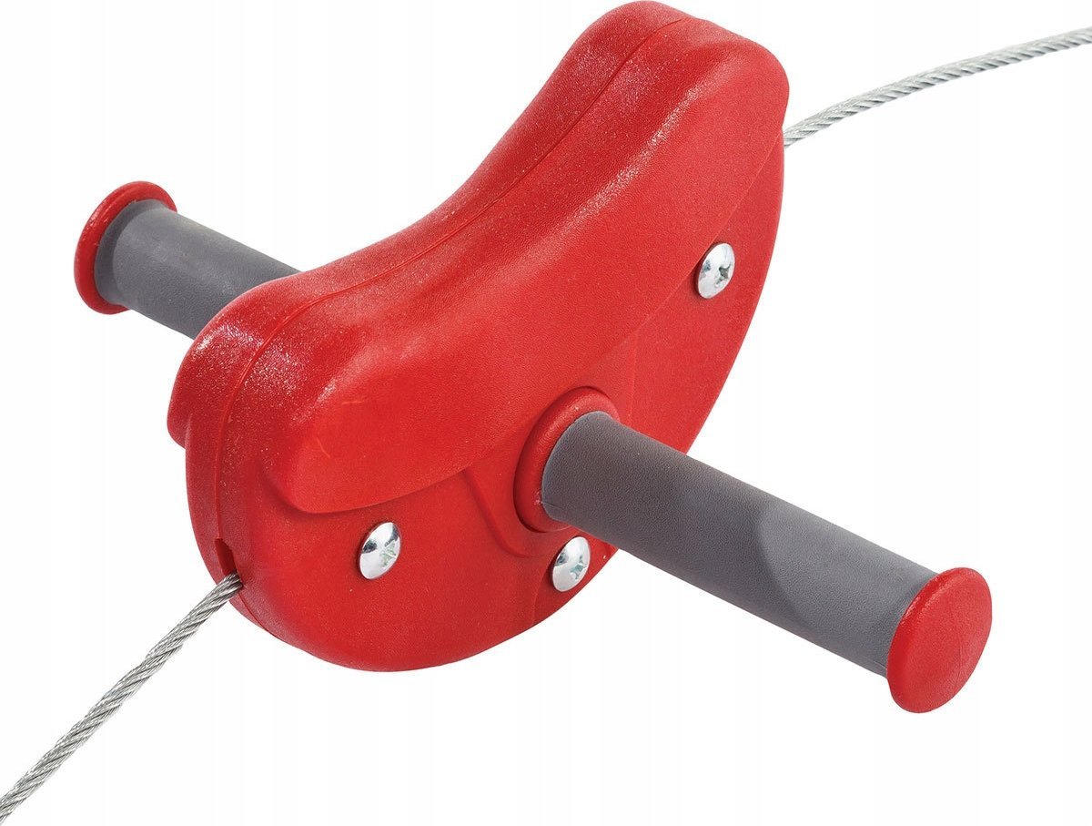 Małpiszon zjazd linowy czerwony