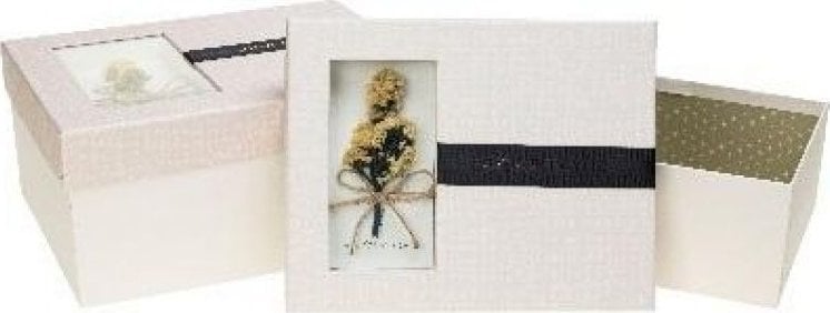 Teka Pudełko prezentowe PUG-22103-PR 3szt ROZETTE