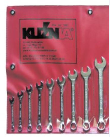 Kuźnia Sułkowice Zestaw kluczy płasko-oczkowych 8-24mm 9szt. (1-121-87-233)