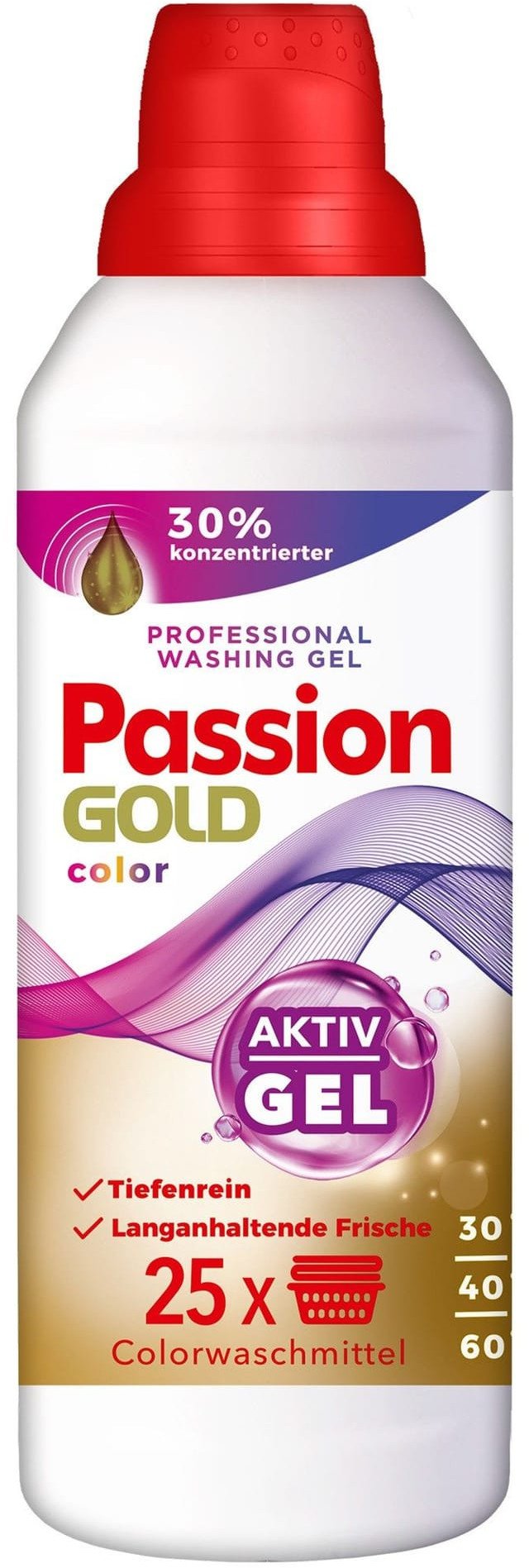 PASSION GOLD Professional Żel do prania ubrań kolorowych 1000 ml
