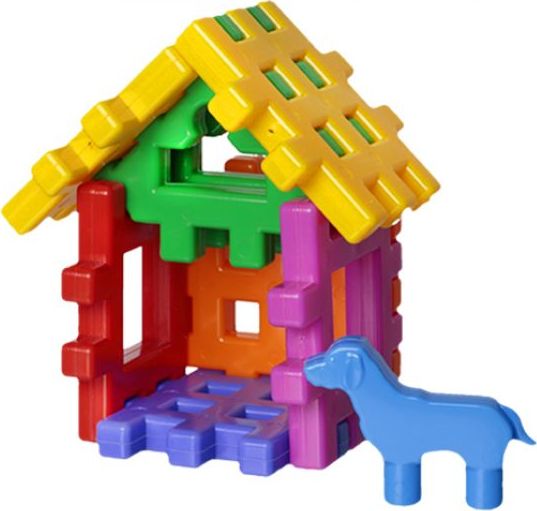 Tupiko Klocki konstrukcyjne Baczek Domek pupila