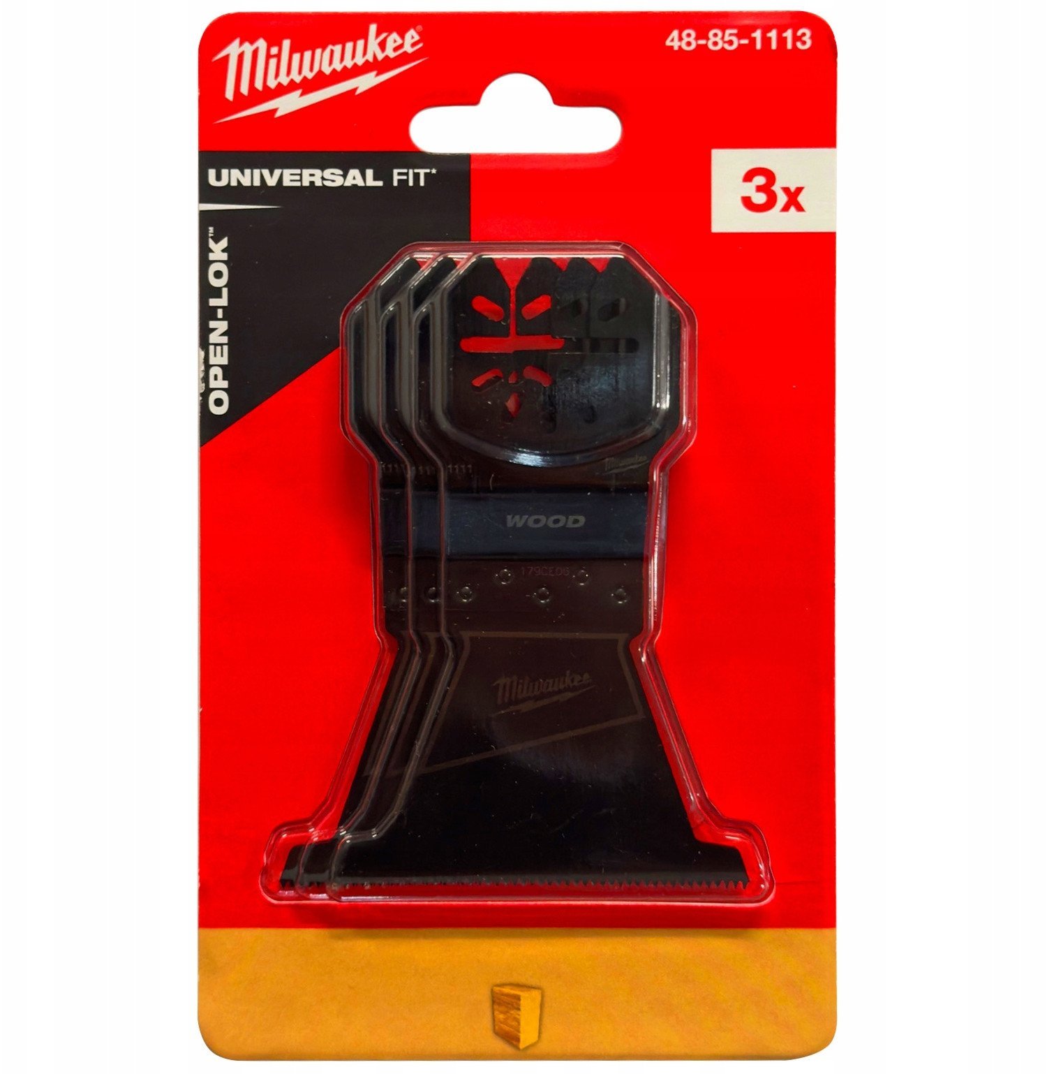 MILWAUKEE MT OSTRZE DO CIĘCIA DREWNA W 64mm /3szt.