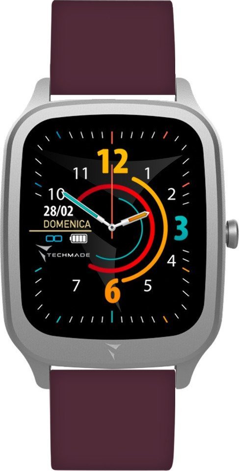 Smartwatch Techmade TM-VISION-DRED Czerwony