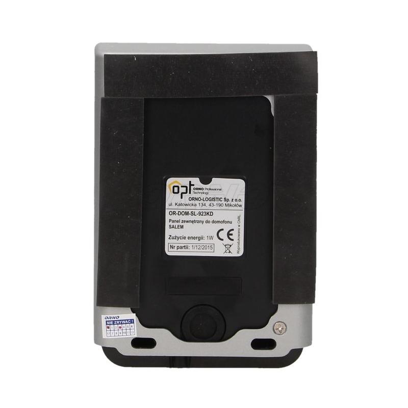 Orno Zestaw domofonowy 1-rodzinny, 2-żyłowy SALEM (OR-DOM-SL-923)