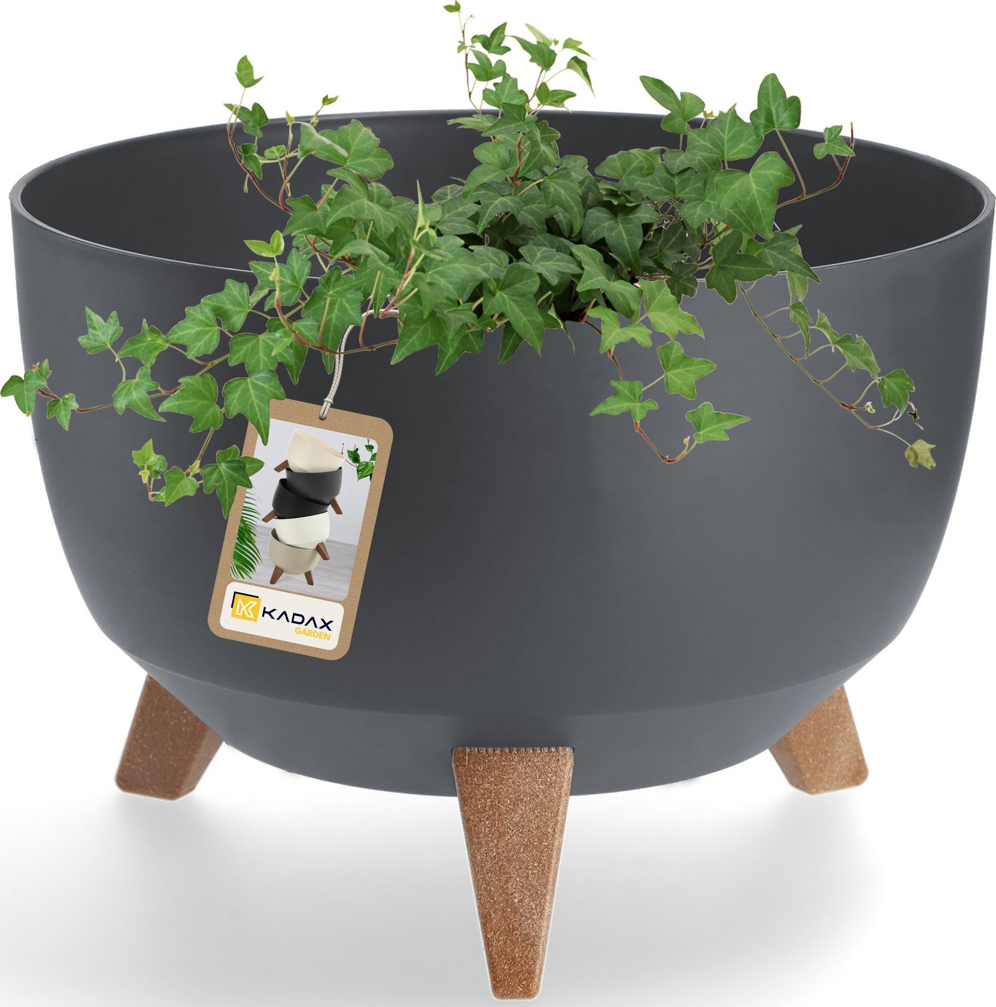 Kadax KADAX Doniczka Donica 33cm Wkład Kwietnik Misa