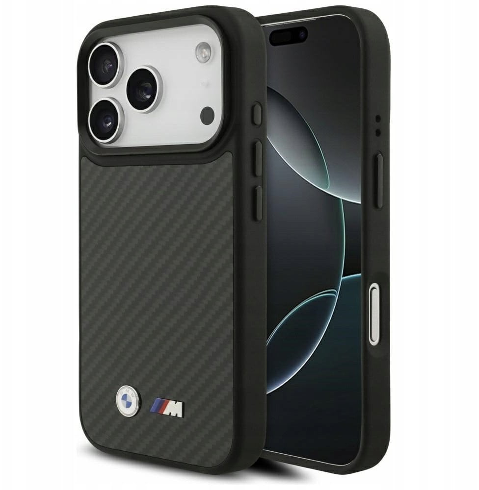 BMW M Kevlar Matt MagSafe Case for iPhone 17 Pro Black