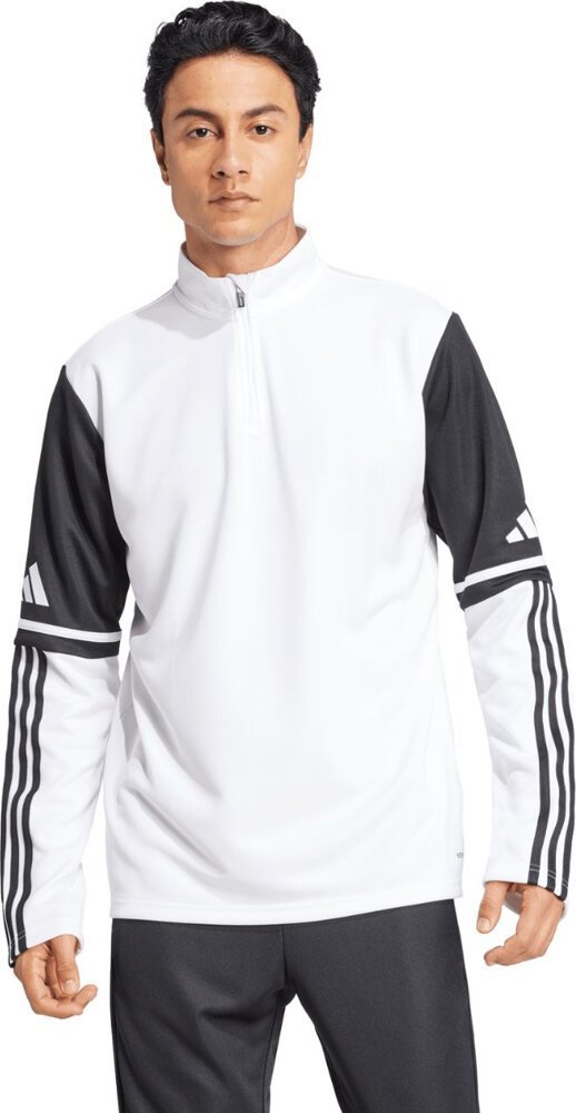 Bluza męska adidas Squadra 25 Training Top biało-czarna JD2987 L