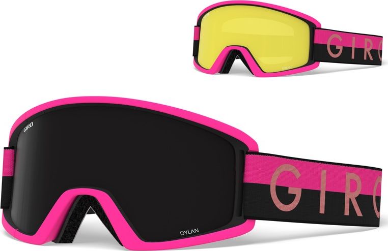 Giro Gogle DYLAN BLACK PINK THROWBACK różowe (GR-7094554)