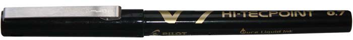 Pilot Cienkopis V7, czarny (PIBX-V7B N)