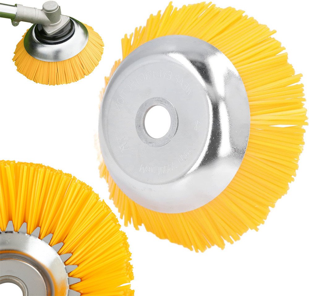 Szczotka do czyszczenia kostki brukowej szczotka nylonowa do kosy 200mm