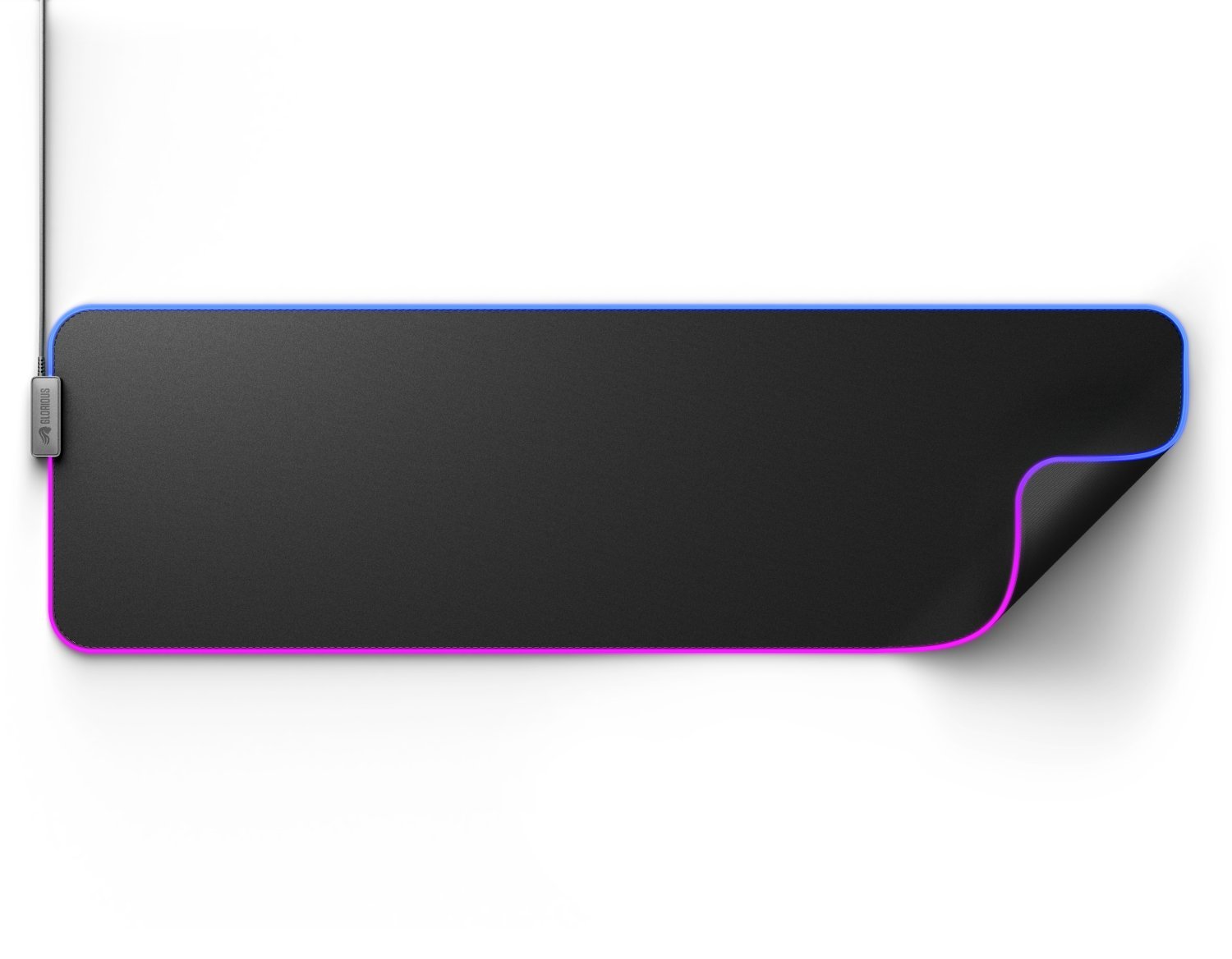 GMP 2 GLED RGB Gaming podkładka Large Extended, 915x280mm, czarny