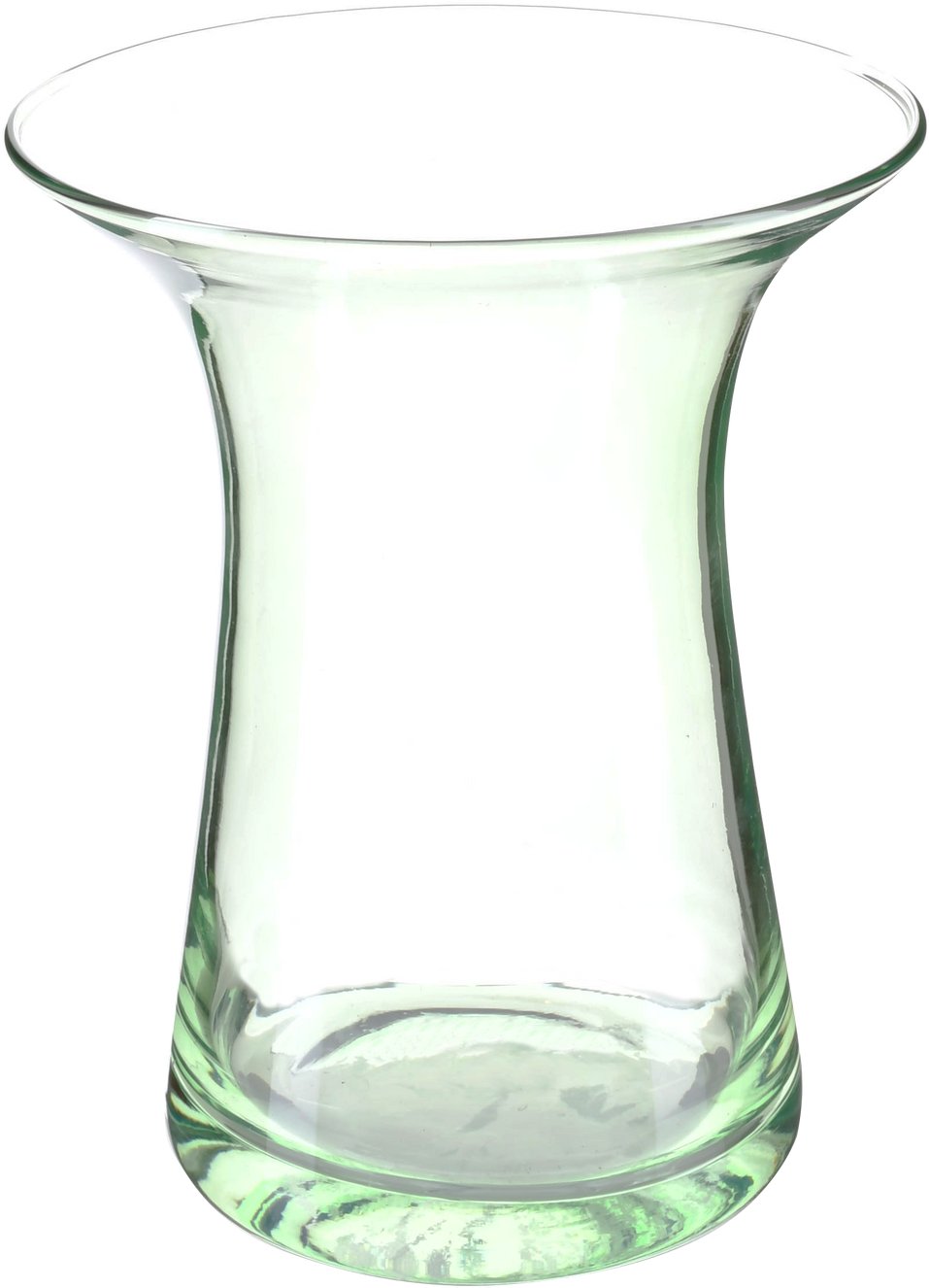 Wazon TULIP zielony h: 20 cm ś: 16,5 cm