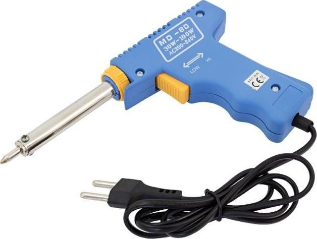 Ręczna lutownica oporowa pistolet 30W-70W (AG449C)