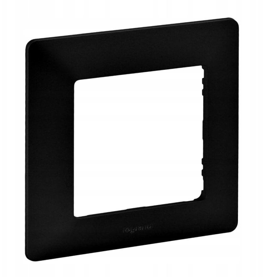 Legrand VALENA LIFE ramka pojedyncza czarna 754251