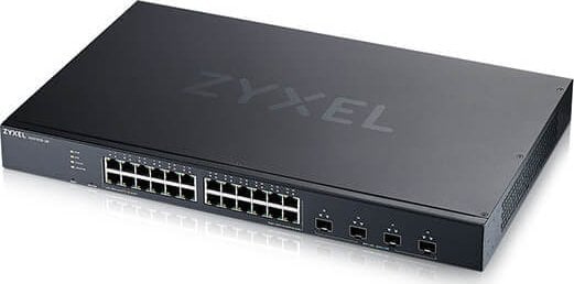ZYXEL XGS1935-28 28 Port Smart Managed Switch 24x Gigabit Copper and 4x10G SFP+ hybrid mode standalone or NebulaFlex Cloud