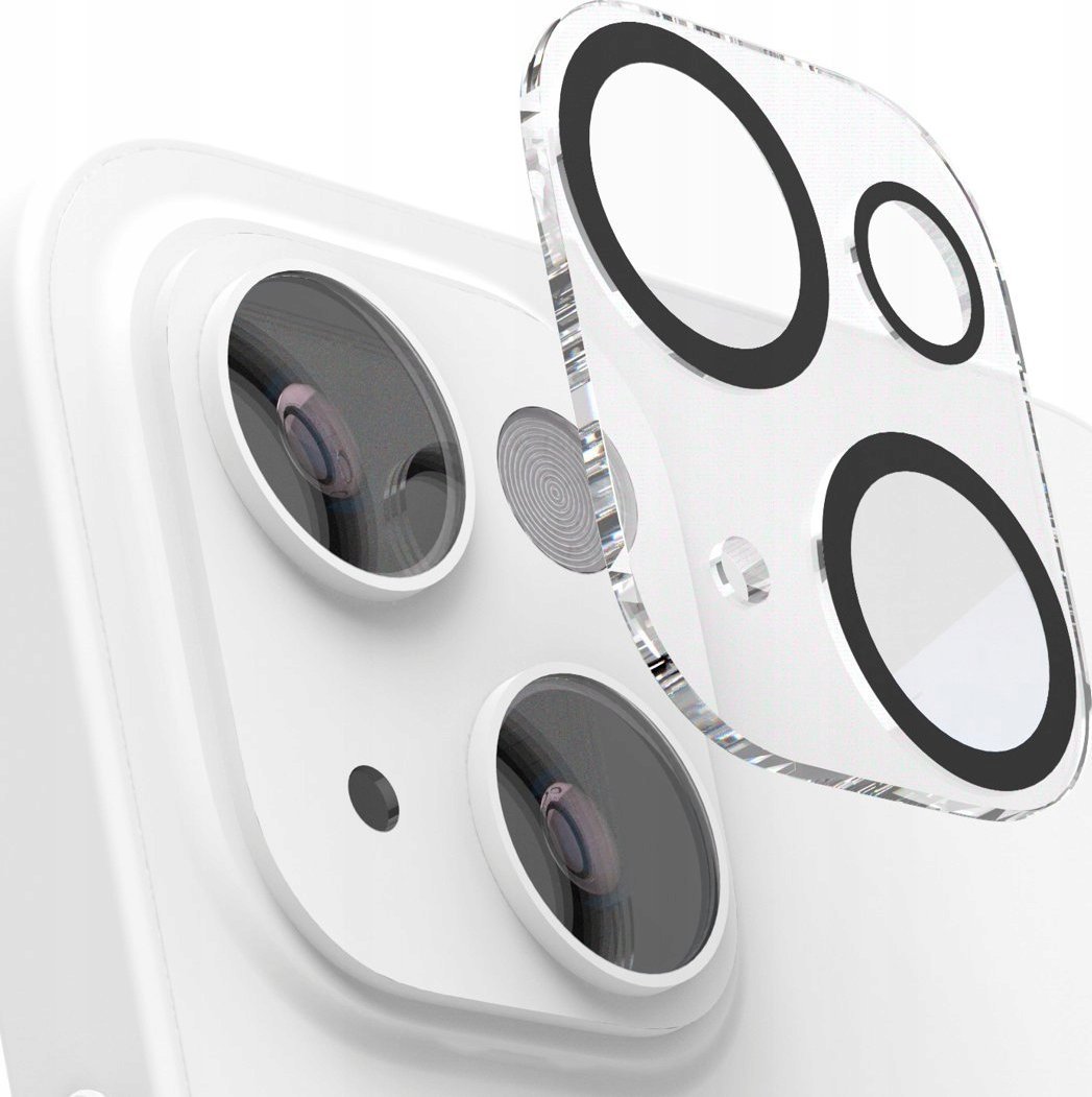 Hama HAMA SZKŁO OCHRONNE NA APARAT IPHONE 15/ 15 PLUS