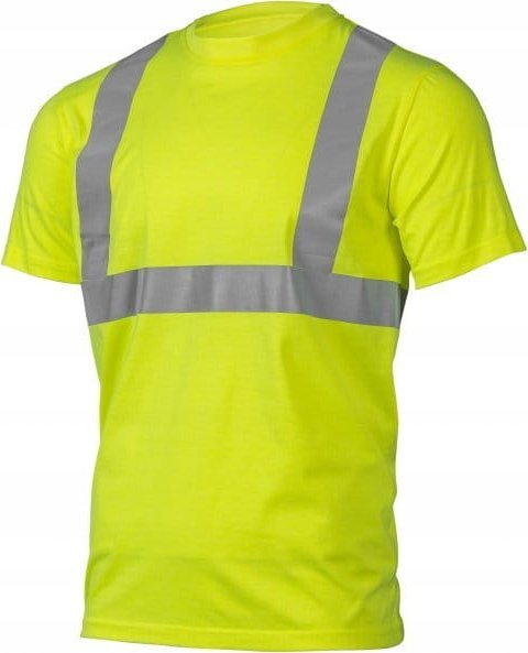 Högert Technik T-Shirt Ostrzegawczy Żółty M Z Polibawełny Oddycha Hogert Technik Ht5K950-M 5902801359385