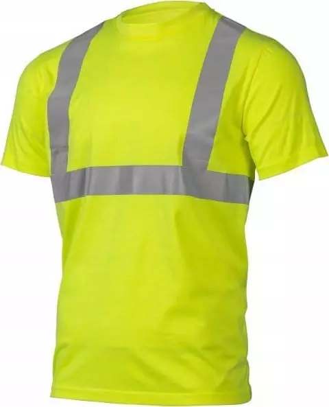Högert Technik T-Shirt Ostrzegawczy Żółty M Z Polibawełny Oddycha Hogert Technik Ht5K950-M 5902801359385