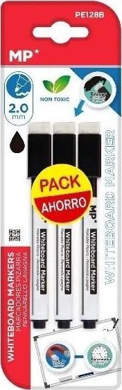 Marker do tablic 3szt czarny