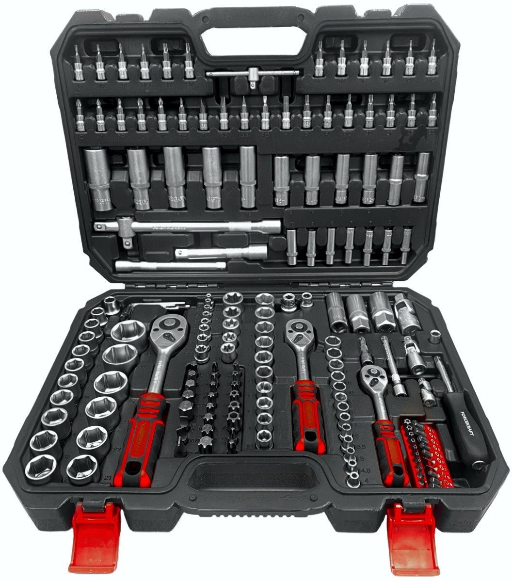 Zestaw narzędzi 172el. 1/4", 3/8", 1/2"