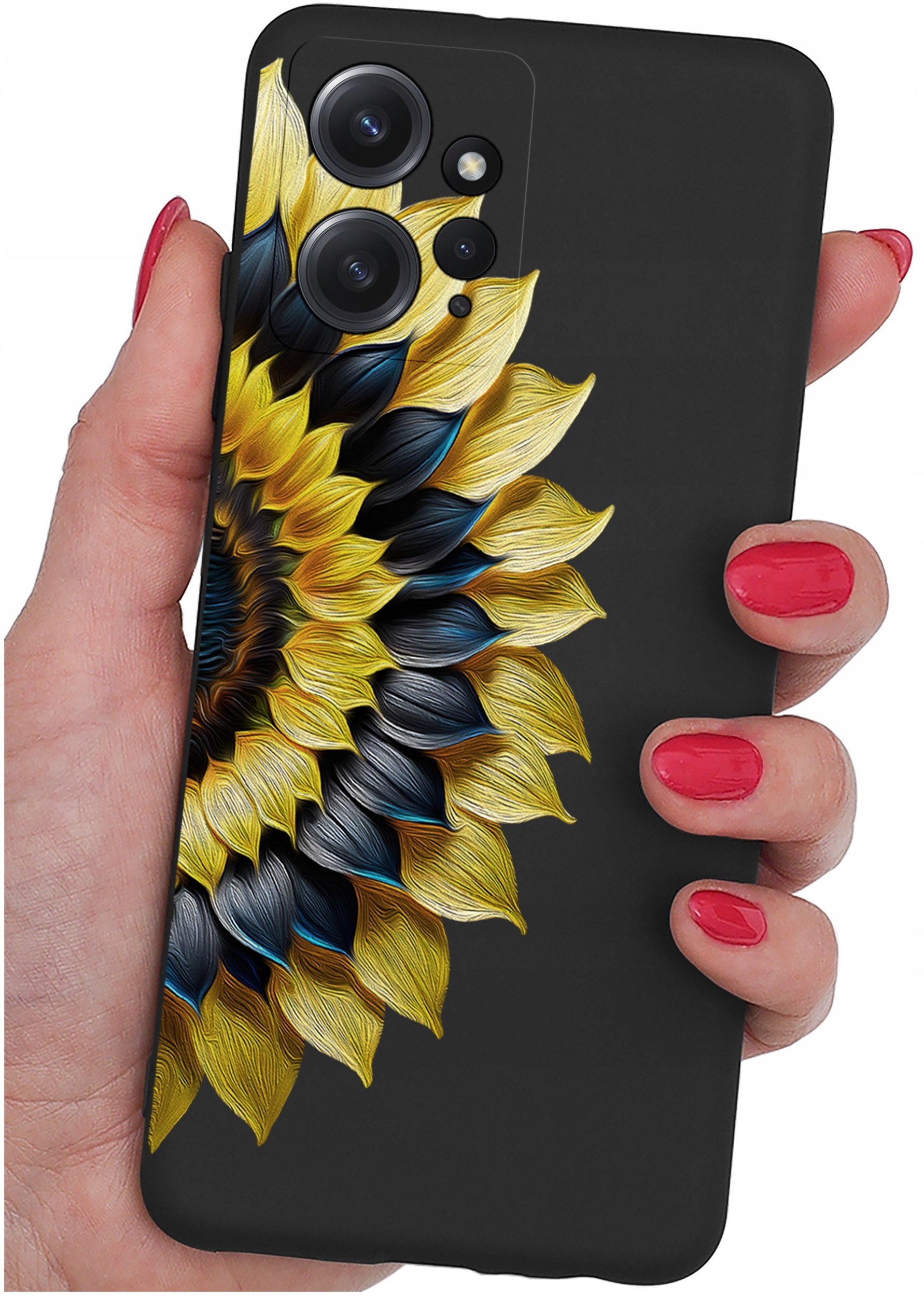 ETUI do Xiaomi Redmi Note 12 4G | WZORY | SILIKONOWE MATT CASE + SZKŁO 9H