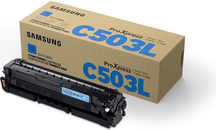 Toner Samsung CLT-C503L Cyan Oryginał (CLT-C503L/ELS)