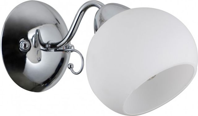 Kinkiet Italux Kinkiet do przedpokoju chromowany Italux Masseri WL-6895-1