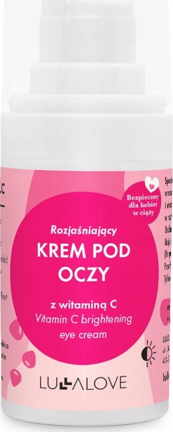 Lullalove Rozjaśniający krem pod oczy z witaminą C 15ml