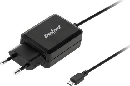 Ładowarka Rebel Ładowarka sieciowa microUSB 2400 mA Rebel