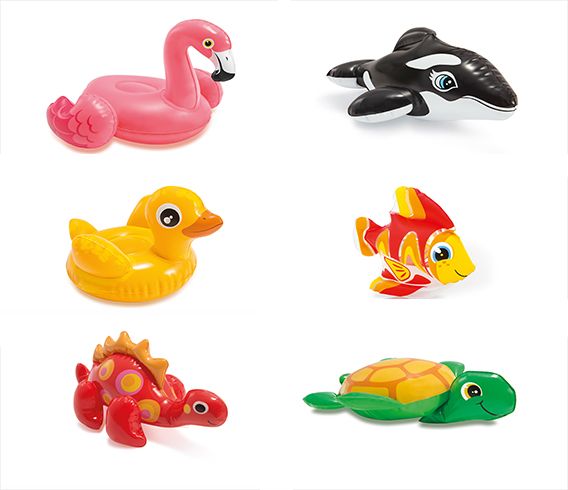 Intex Dmuchane zabawki - małe zwierzątka 1szt. (58590NP)