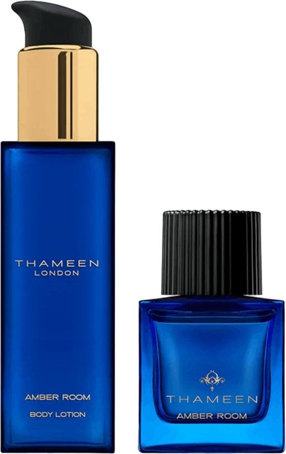 Set Thameen London: Amber Room, Extrait De Parfum, Unisex, 50 ml + Amber Room, Body Lotion, Body, 100 ml For Women