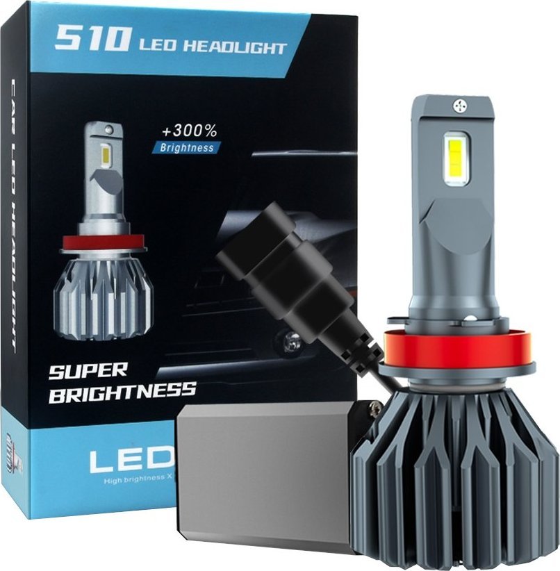 SKLEPLEDY ŻARÓWKI LED H7 S10 21000LM ULTRA MOCNE CANBUS 110W