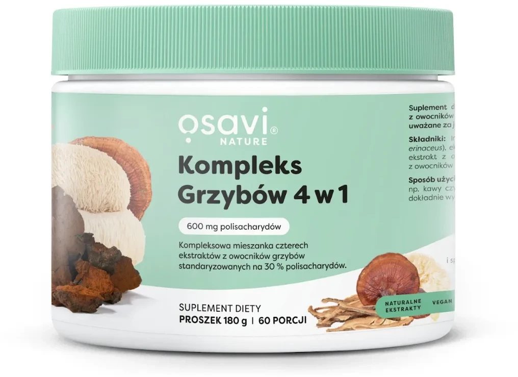 Osavi - Kompleks Grzybów 4 w 1, 180g
