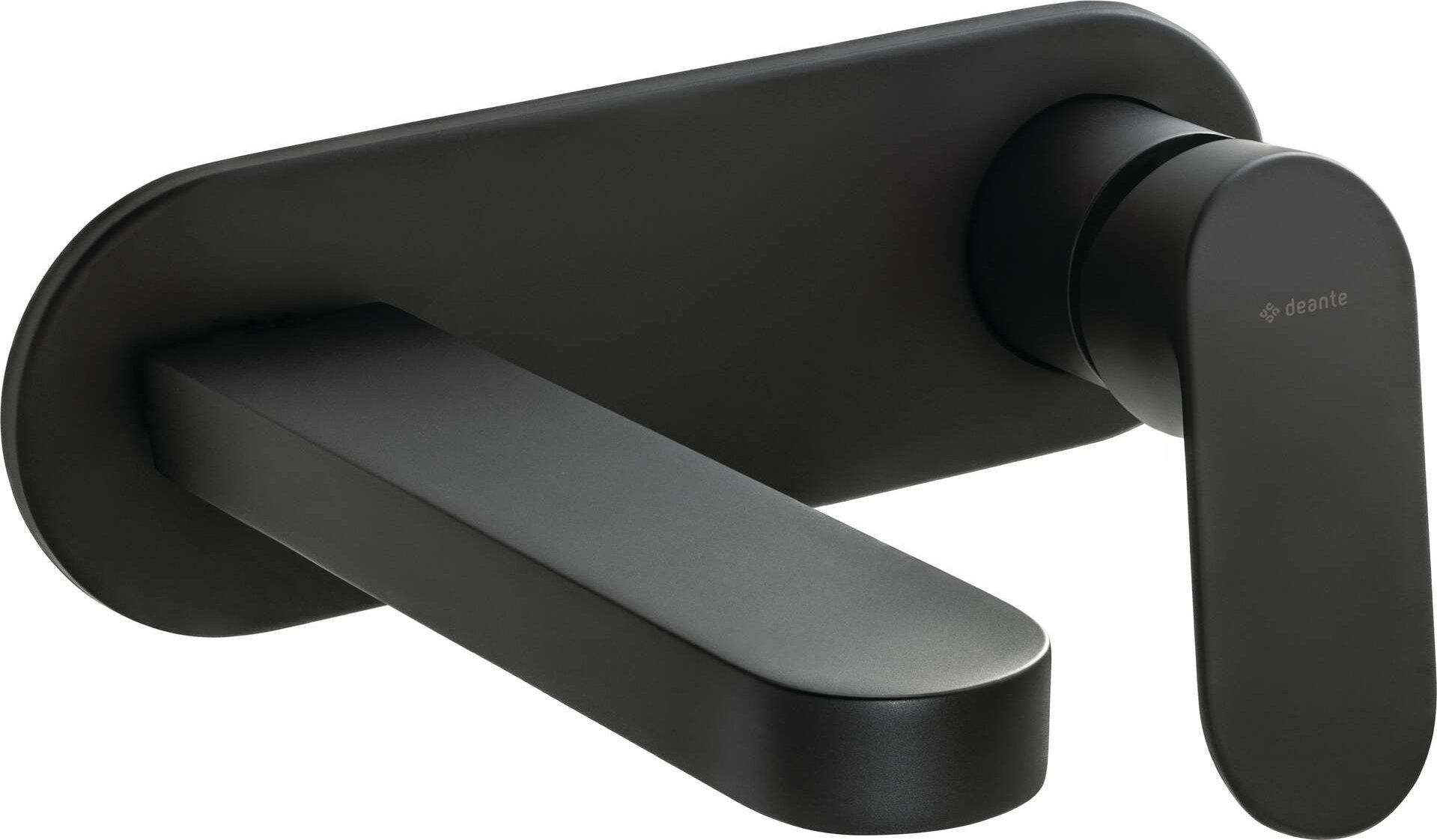 Bateria umywalkowa Deante Alpinia podtynkowa czarny (BGA N54L)