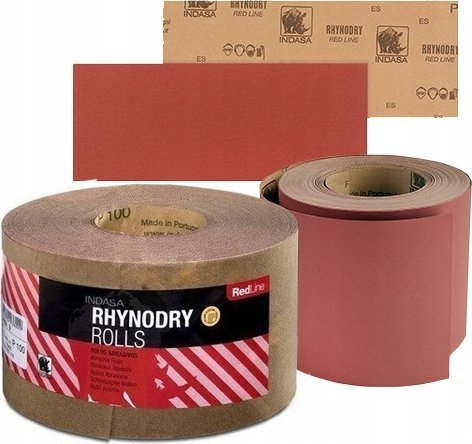INDASA RHYNODRY PAPIER ŚCIERNY P80 115MM X 1M