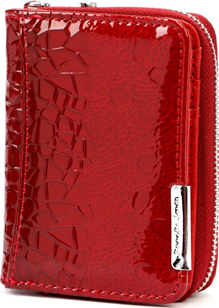 Jennifer Jones Lakierowany Skórzany damski portfel Jennifer Jones NoSize