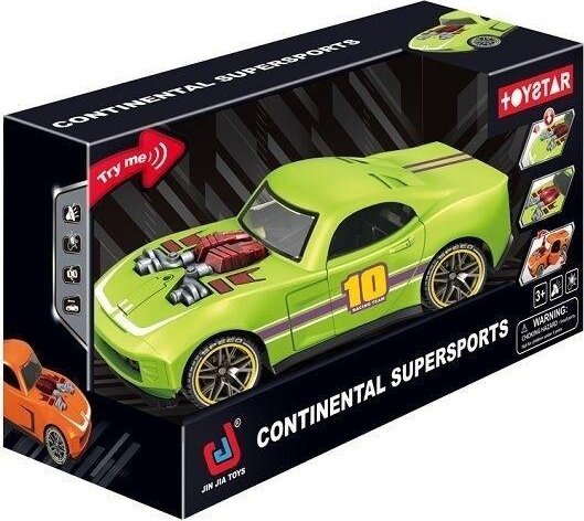 Auto sportowe 23cm ze światłem i dźwiękiem