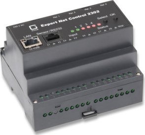 Gude GUDE 2302-1 EPC NET 4x wyjście przekaźnikowe, 8x wejście sygnału, 1 port czujnika, szyna DIN