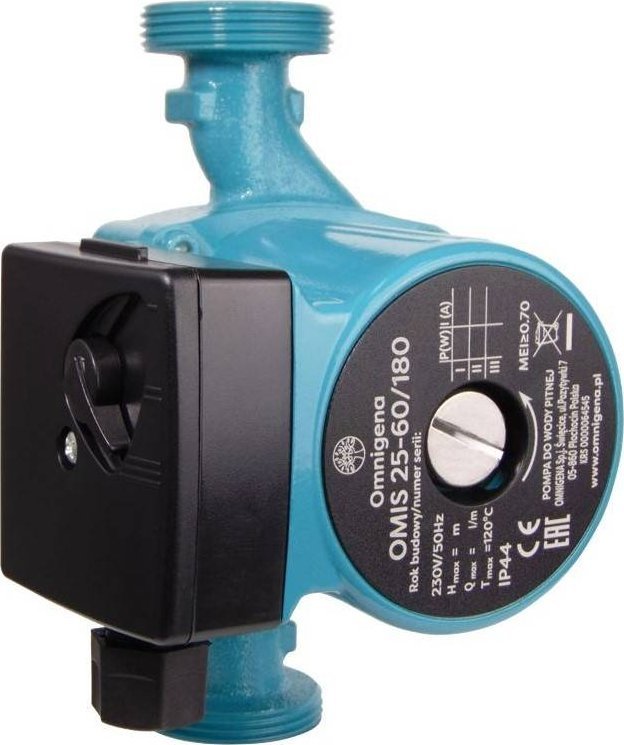 Omnigena Pompa cyrkulacyjna OMIS 25-60/180 bez śrubunków OMNIGENA