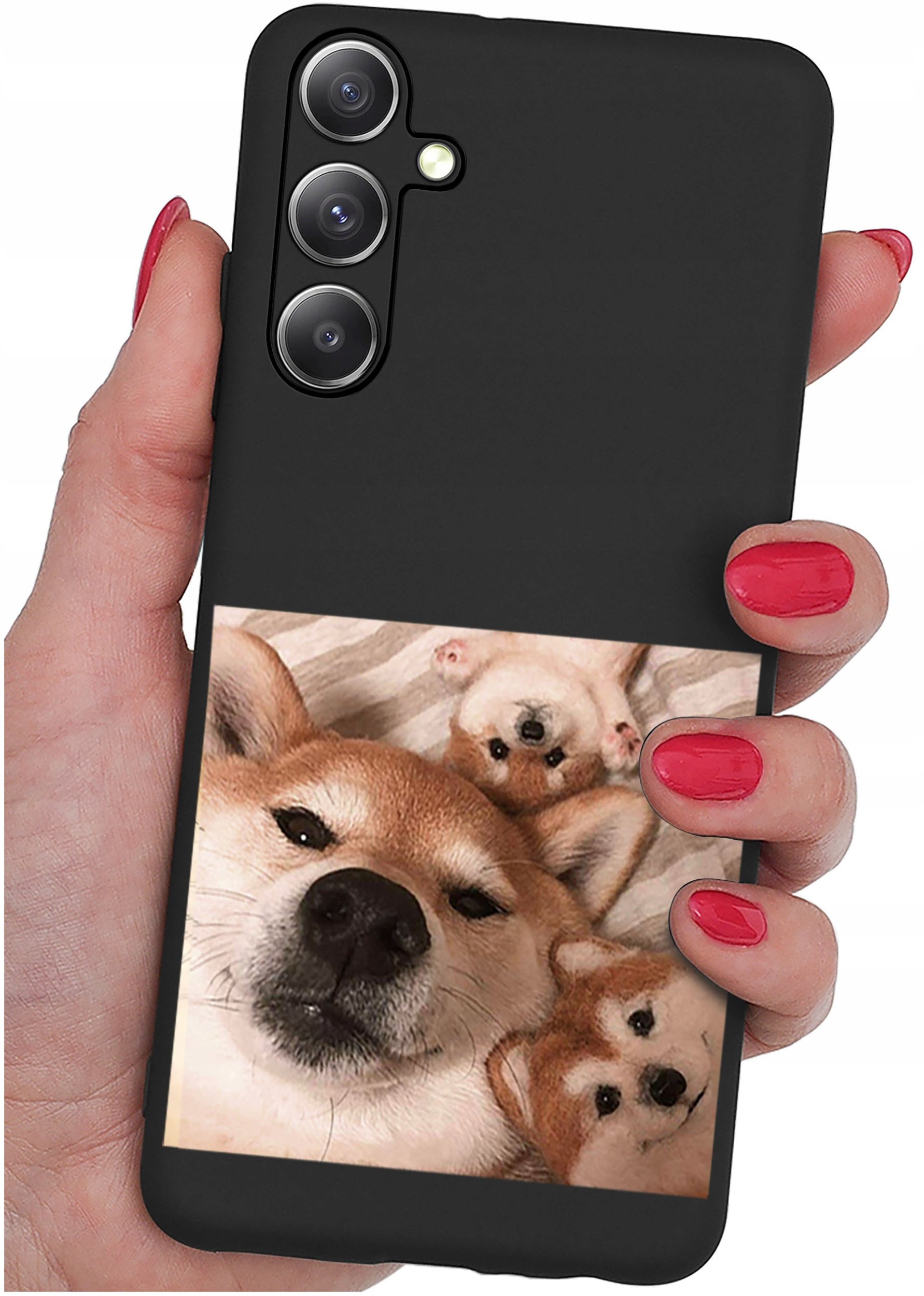 ETUI do Samsung Galaxy S25 WZORY | SILIKONOWE MATT CASE + SZKŁO 9H