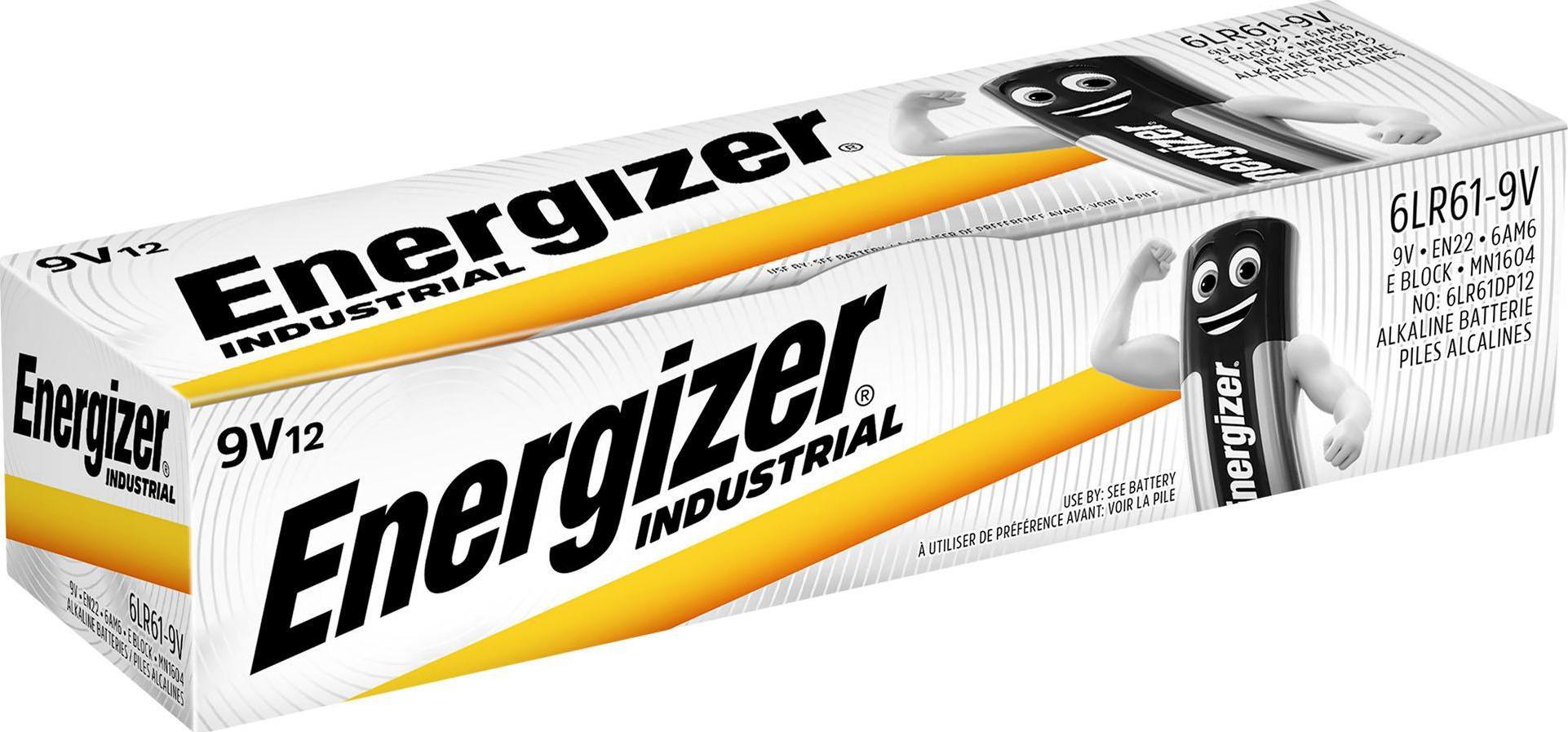 Energizer Bateria Industrial 6LF22 12 szt.