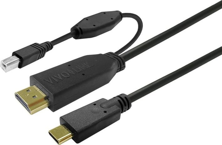 Kabel USB VivoLink USB-C - HDMI 7.5 m Czarny (PROUSBCHDMIUSBB7.5)