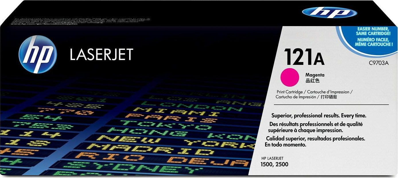Toner HP 121A Magenta Oryginał (C9703A)