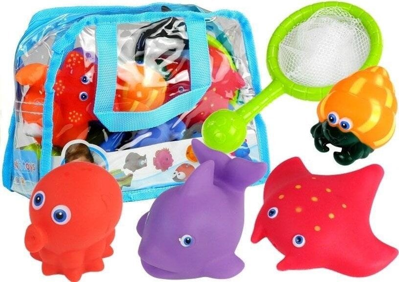 Zestaw Zwierząt Morskich do Kąpieli + Sitko