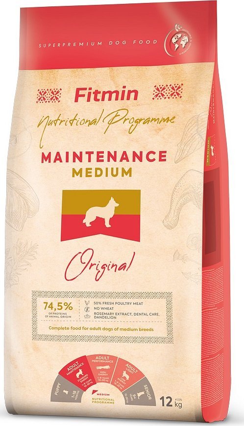 Fitmin Karma Dog Medium Maintenance 12 kg