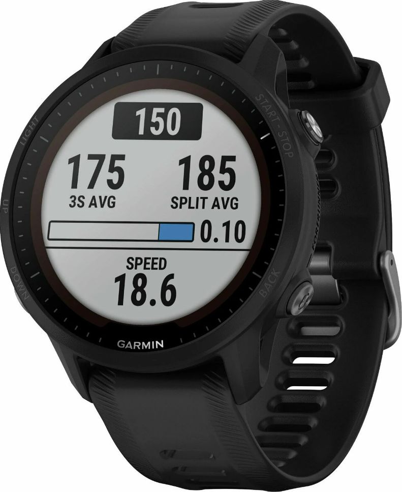 Zegarek sportowy Garmin Forerunner 955 Solar Czarny (010-02638-20)