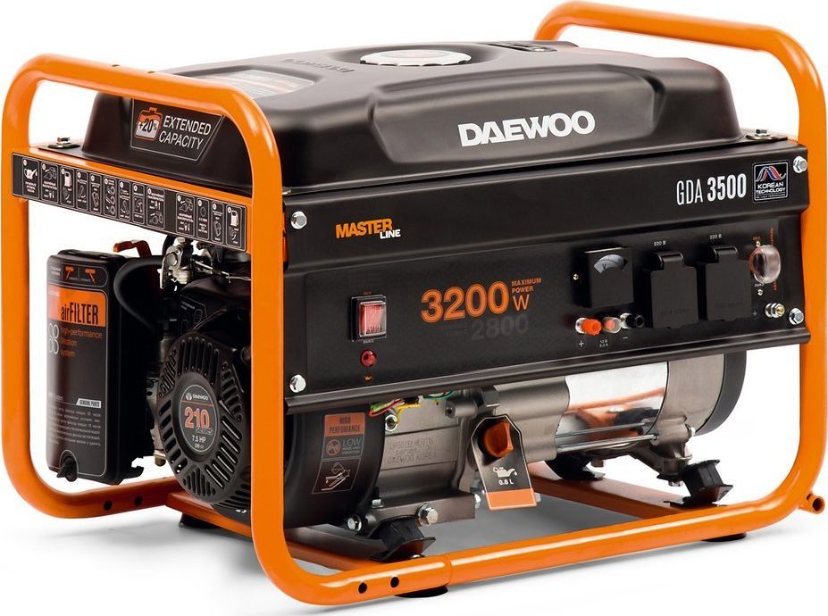 Agregat Daewoo GDA 3500 3200 W 1-fazowy