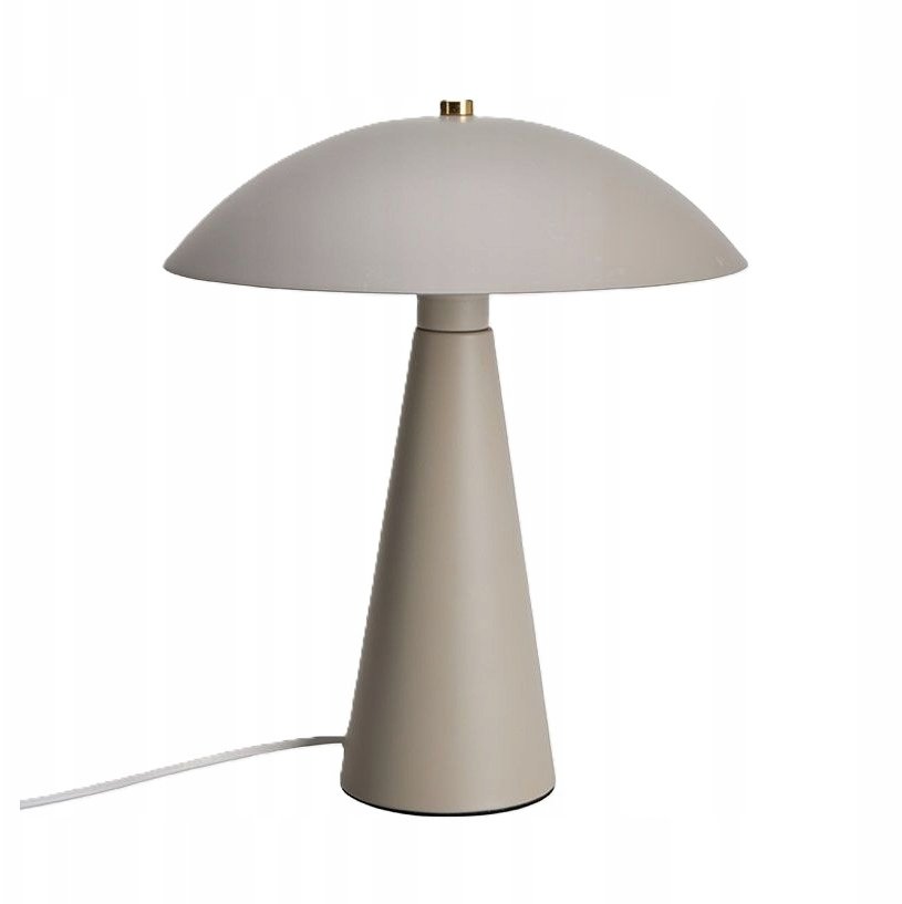 Lampa stołowa Koopman Lampa stołowa biurkowa piaskowy beżowy metalowy 31cm 1szt